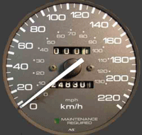 1995 Honda accord erratic speedometer